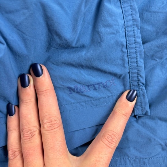 MARMOT Men’s Blue 7” Athletic Shorts Elastic waist size: Small - Picture 3 of 10